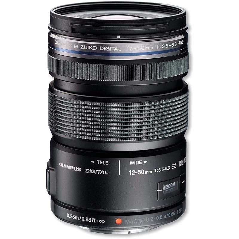 

OLYMPUS ED12-50mmF3.5-6.3 EZ BLK standard zoom lens Dustproof and splashproof black