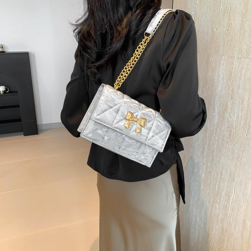 Chic Street Trend Pu Shoulder Bag Stylish Small Square Bag In Multiple Colors