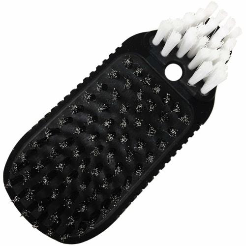 SK11 2-Way Hand Brush (Stainless Steel/PP) for Rust Removal, Grinding, and Polishing