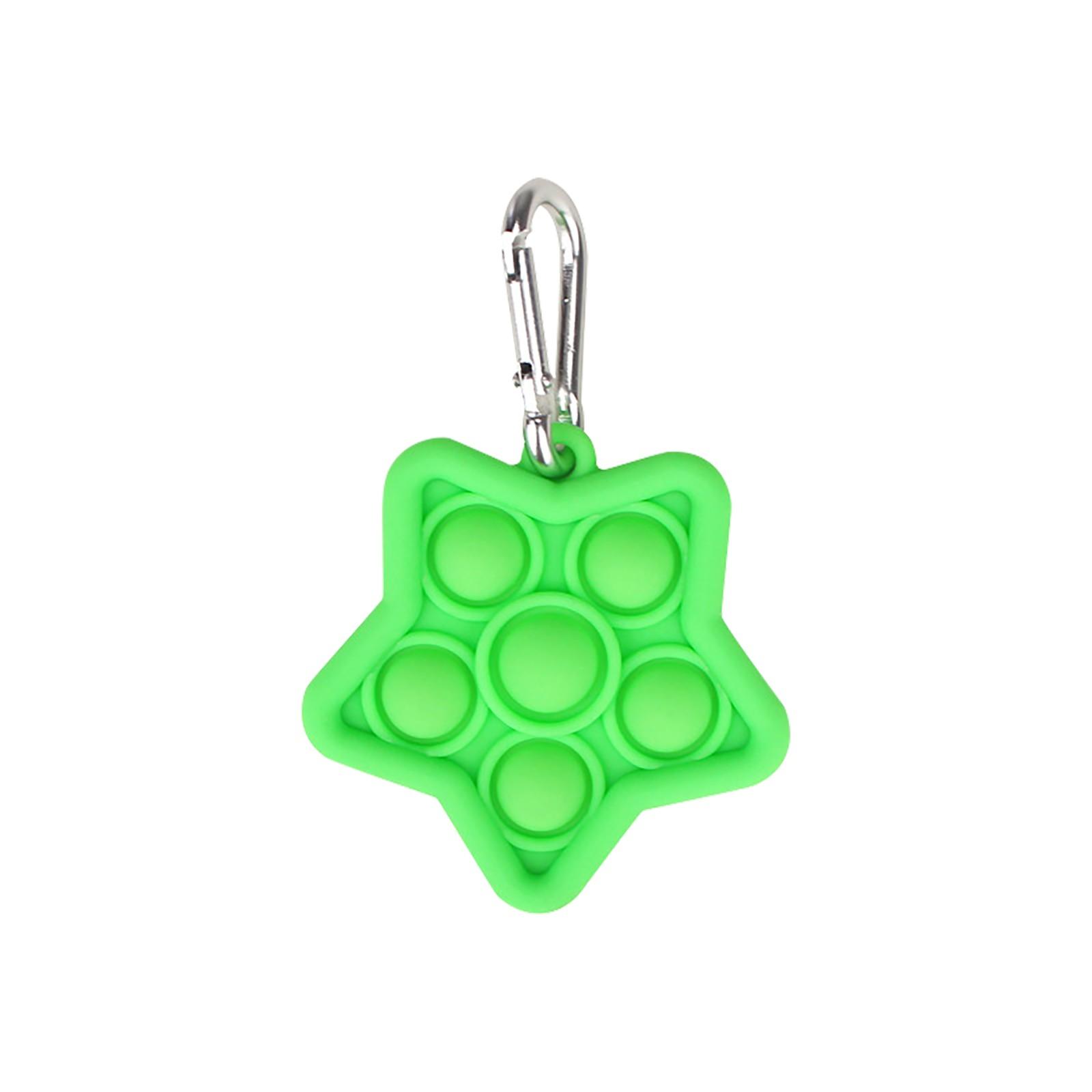 (радость выбирать)Сенсорные игрушки из силикона Push Bubble подходят для снятия стресса у детей One Size зелёный