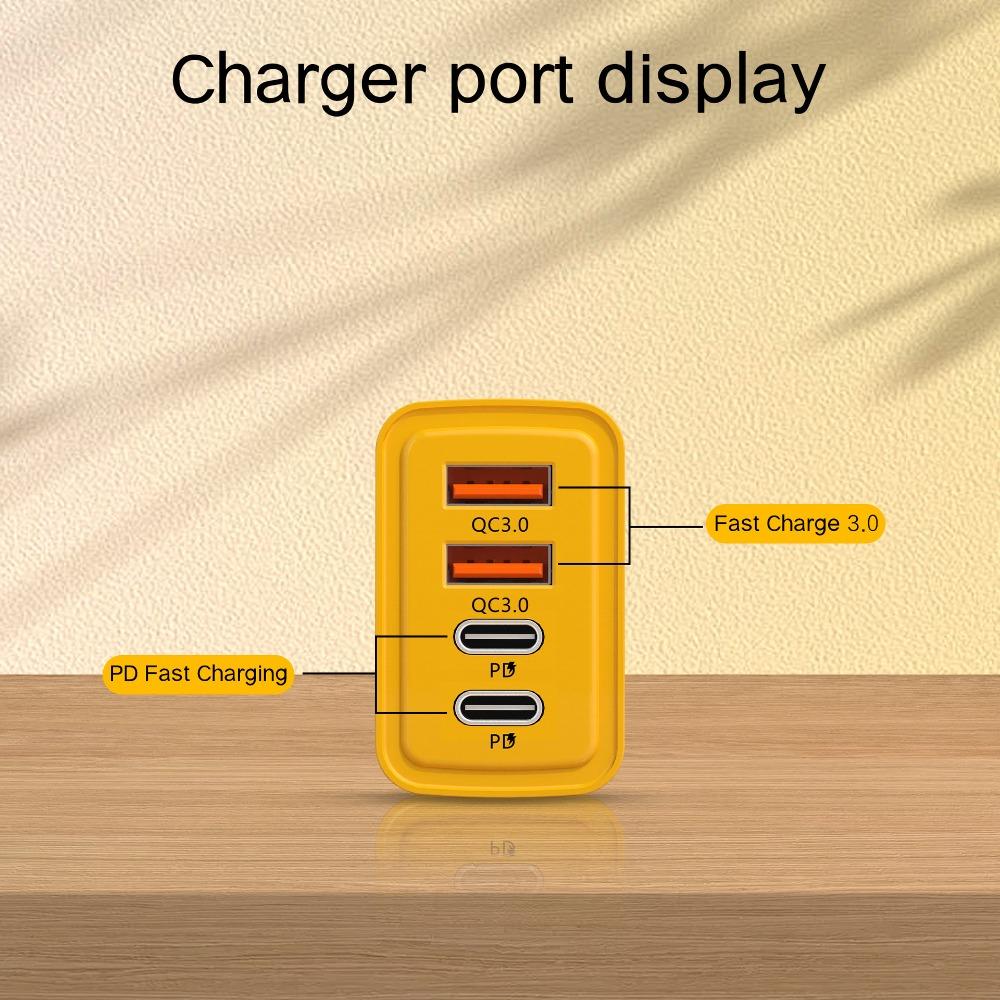 120W mecha PD fast charging charger dual typec dual usb suitable for Apple 15 Huawei mobile phone 5v2a charging head