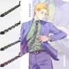 JoJo's Bizarre Adventure Black Skull Tie - Yoshikage Kira Edition
