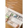 Adjustable Expandable Storage Box for Drawer Organization of Medicines Vitamins Office Supplies and Kitchen Essentials