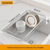 YouShu Stainless Steel Expandable Sink Drainer Basket