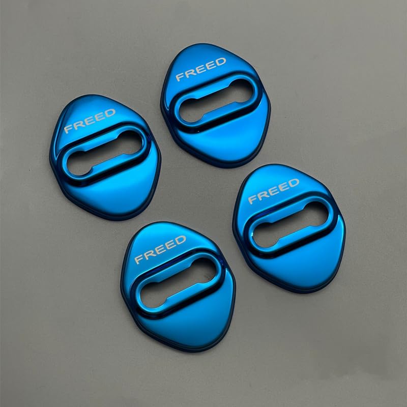 MEKOMEKO Honda New Freed GT Series Striker Cover Door Lock Cover Plated Accessories Interior Parts Stainless Steel 4PCS Easy Installation June 20
