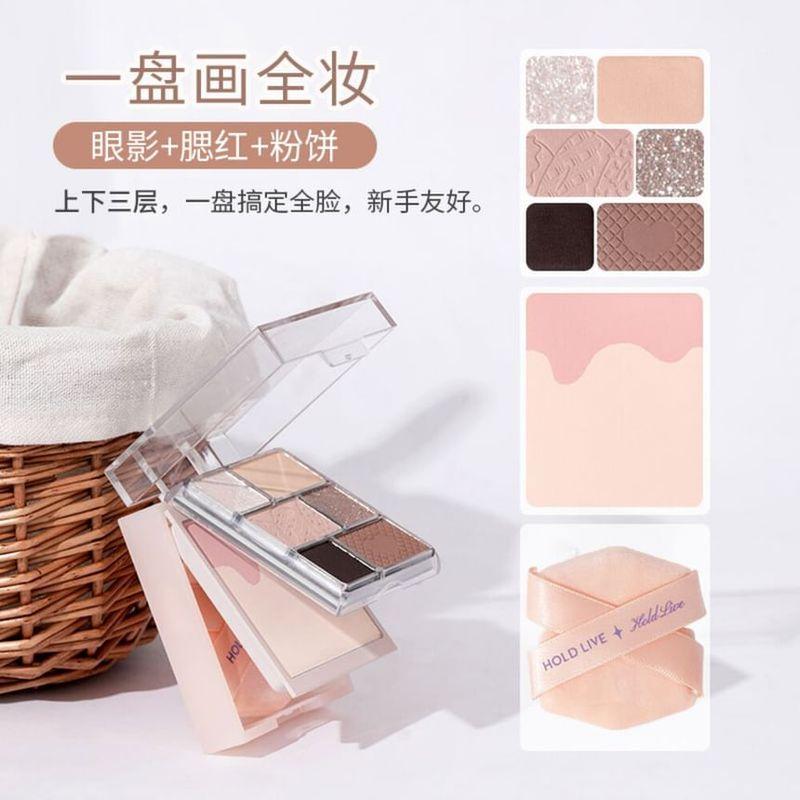 HOLD LIVE - 2-in-1 Lidschatten & Rouge Palette - H03