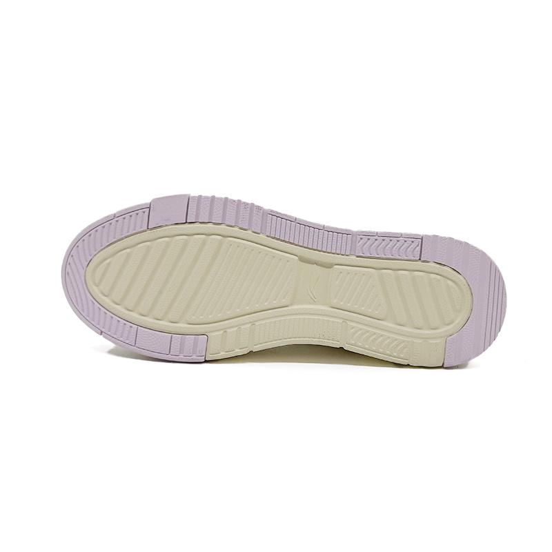 Li Ning Common 80s Classic Fashion Retro Versatile Thick Sole Comfortable Non-Slip Wear-Resistant Low-Top Skate Shoes Women Sneaker AGCV208-1