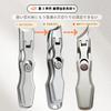 Liangery Premium Angled Nail Stainless for Thick Sharp for Ingrown Foot Nail Extra Large Travel Hand Foot with Storage Case Clippers, Steel, Nails,