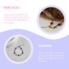 Adjustable Rose Flower Charm Wrist Chain Valentine s Day Gift For Girls Red Long Stem Flower Chain Bracelet Bangle With Lobster
