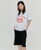 PAPERBOY [Set] Envision Short Sleeve Half Pants Set-White