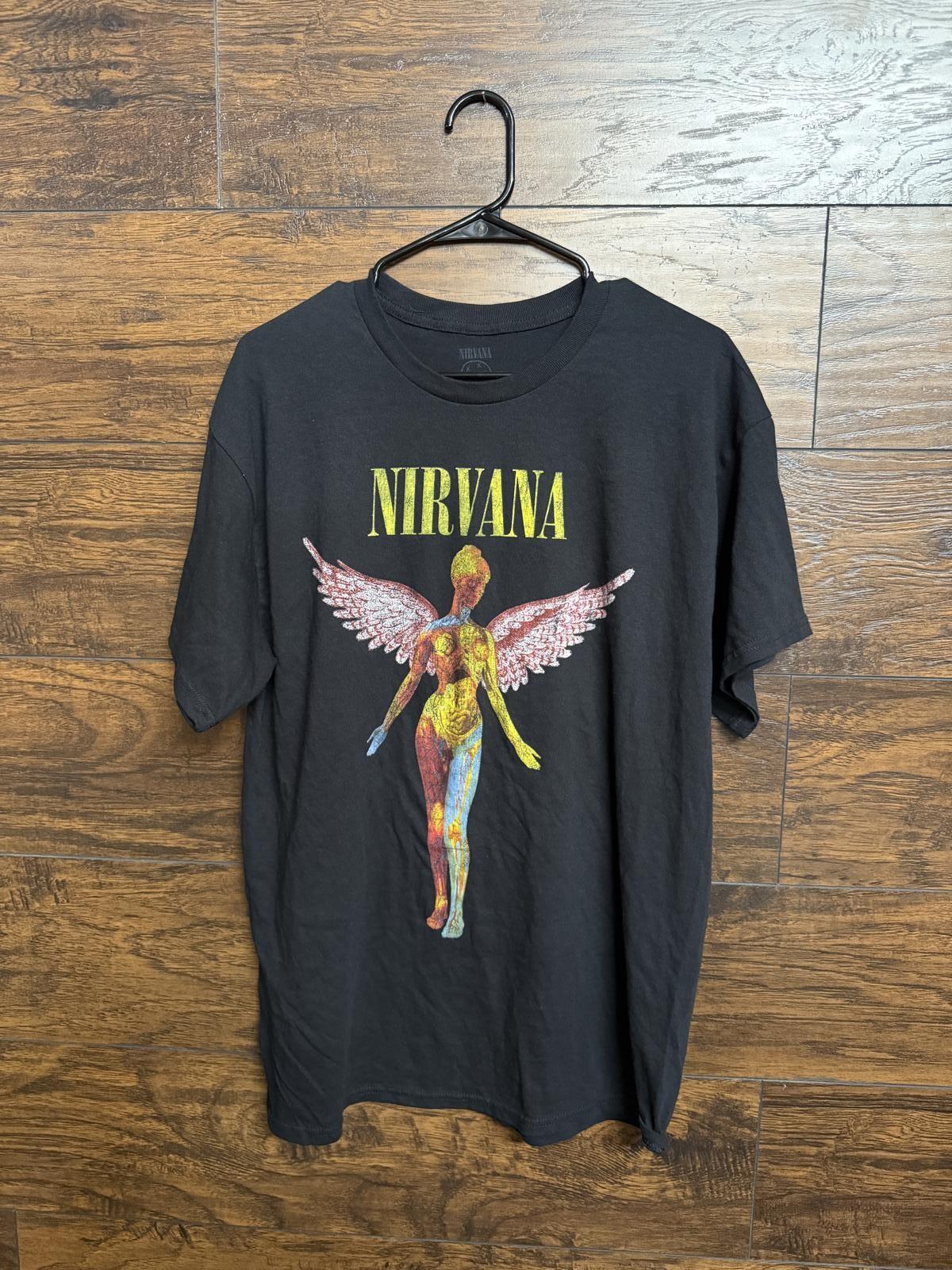 Nirvana Band Tee - Album In Utero Organs T-shirt L S