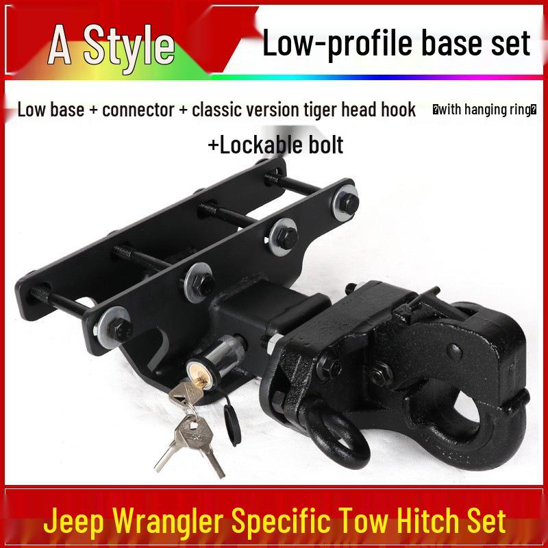 Compatible Tow Hook for JEEP Wrangler BJ40L: Off-road Rogue Tow Bar & Rear Hook