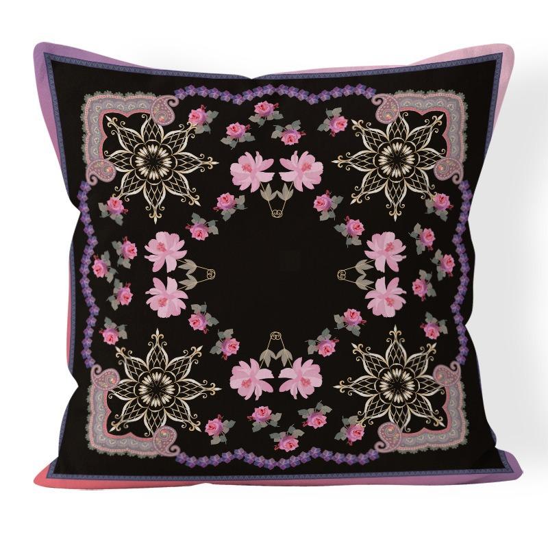 Bohemian Retro Style Decorative Car Cushion Office Bedroom Living Room Sofa Cushion Pillow Cover