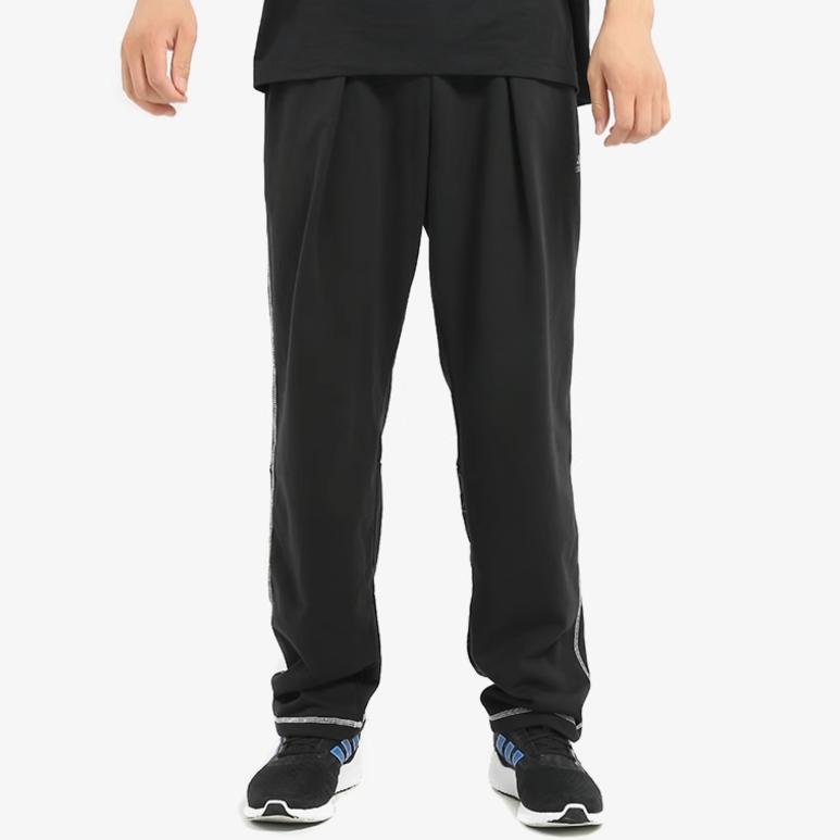 Adidas Sports Lifestyle Series Logo Warm Windproof Straight Leg Casual Pants Men Pants Black DV1009