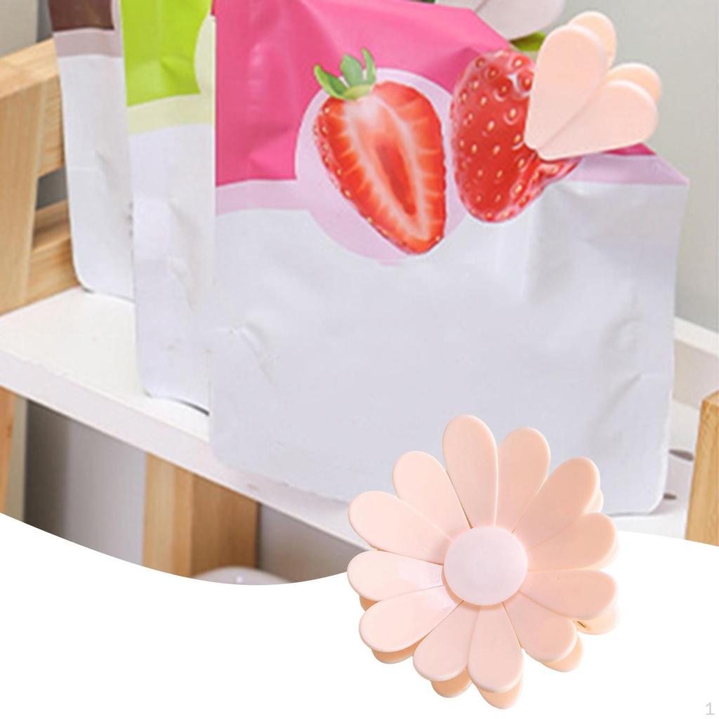 Flower Bag Clips Clips,Fridge Decor Multipurpose Ornament Food Sealing Clip for Office