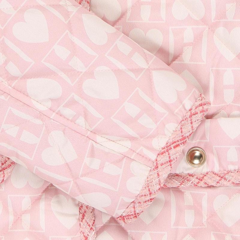  Hedges Kids  Chloe Quilted Jacket  Hsf13da60m Pk 