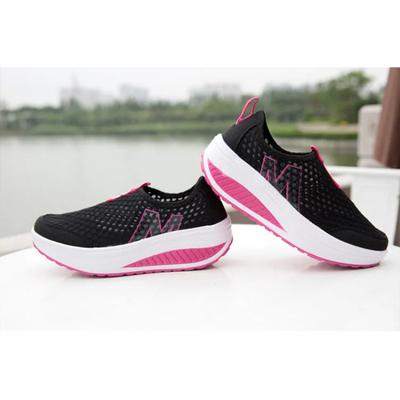 Damen Mesh Flache Schuhe Sneakers Plateauschuhe Damen Loafer Atmungsaktiv Air Mesh Swing Wedges Schuh Atmungsaktiv Flats