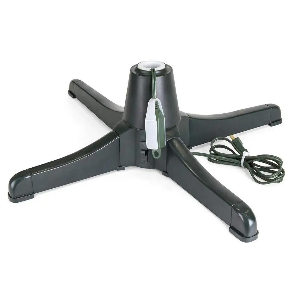 

Christmas Tree Electric Rotating Base Plastic Christmas Tree 360-Degree Rotating Stand EU Plug