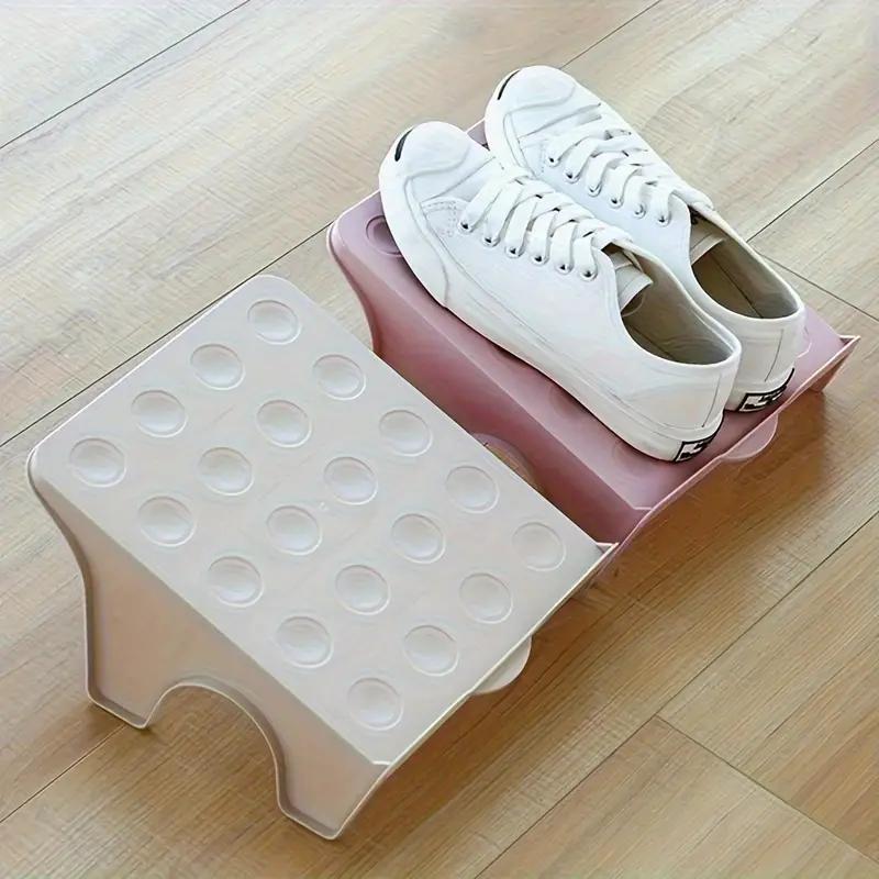 Storage Shoe Rack Double-layer Plastic Double-layer Shoe Rack Cabinet Integrated Shoe Rack To Organize Shoes and Slippers