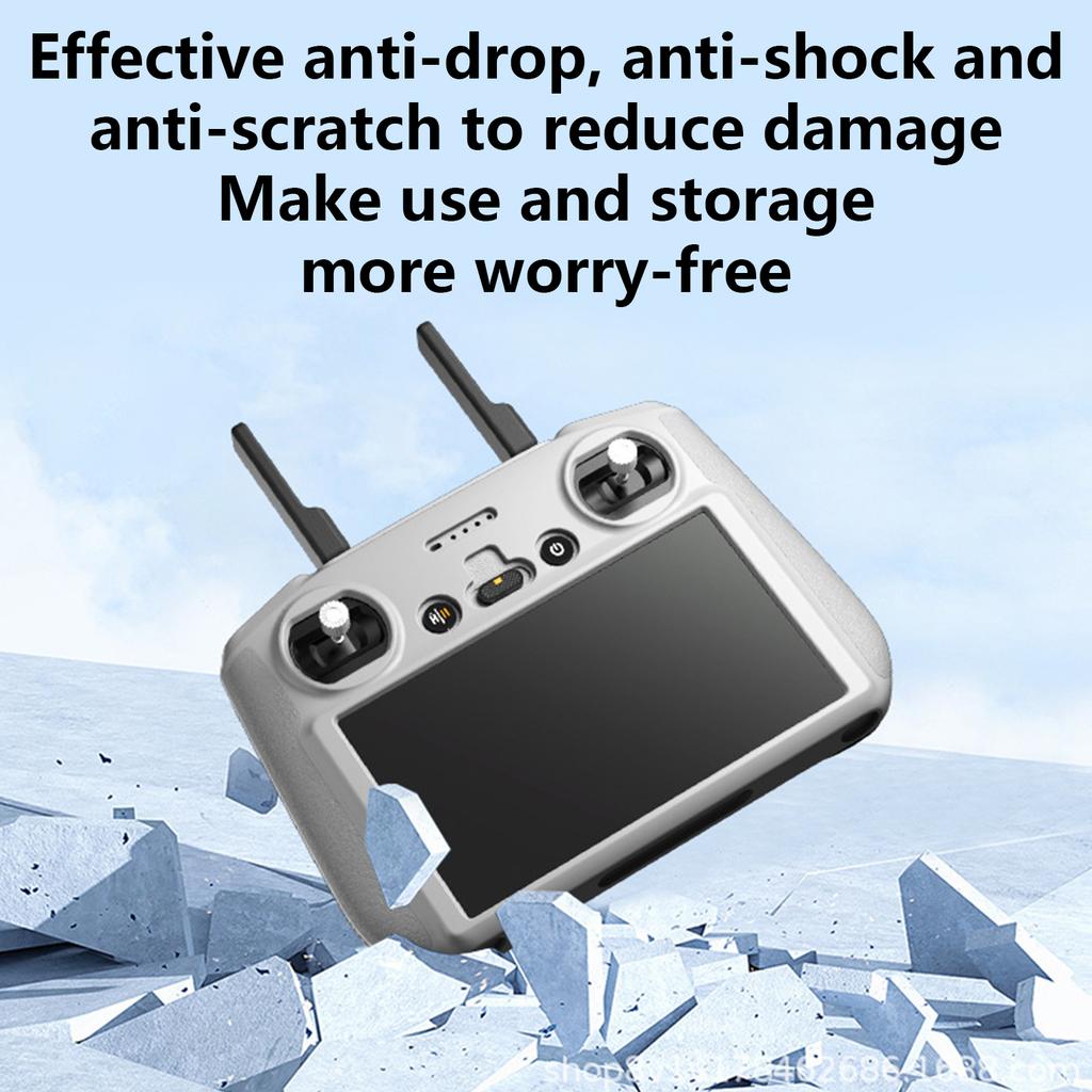 Shockproof AntiScratch Silicone Case Protectors for Air3/mini4pro Remote Controller