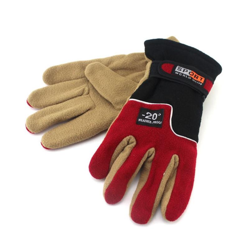 Men Women Winter Gloves Warm Thermal Anti-slip Outdoor Running Snowboard Gloves