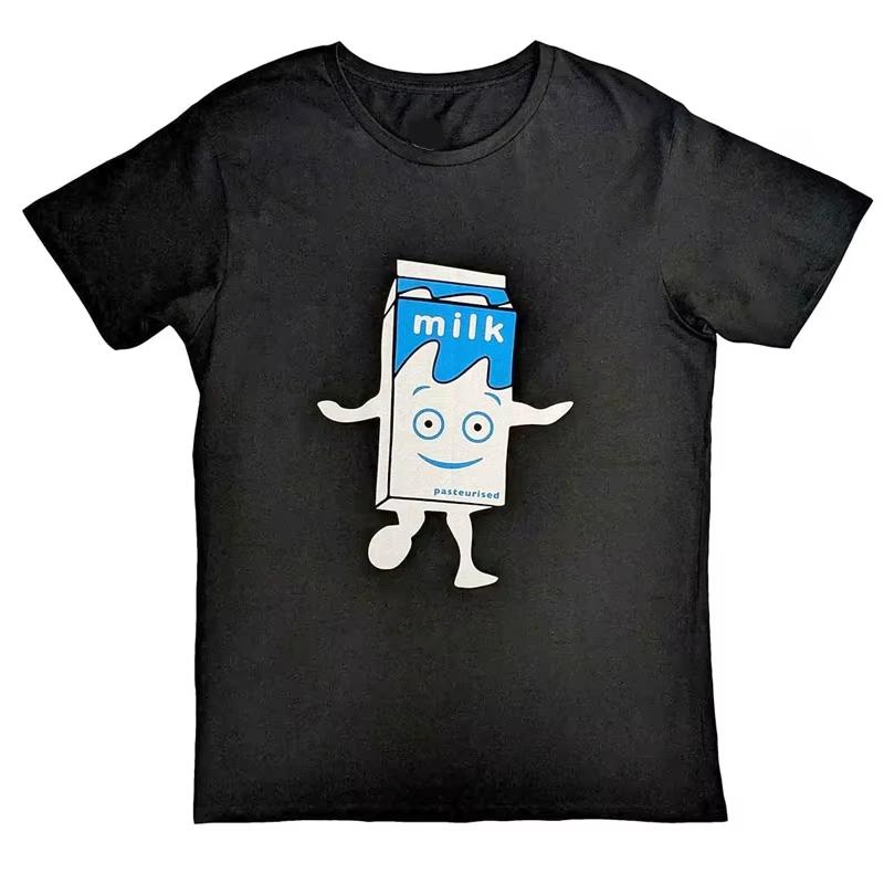 BLUR Fuzzy Band British Rock Punk Music Cotton Loose American Casual Direct Injection Short Sleeve T-Shirt Fashion Trend Casual