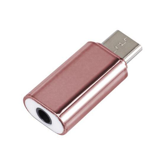 

Портативный адаптер Plug Play Mini Type C на 3,5 мм разъем для наушников Аудио стерео конвертер для Huawei розового золота