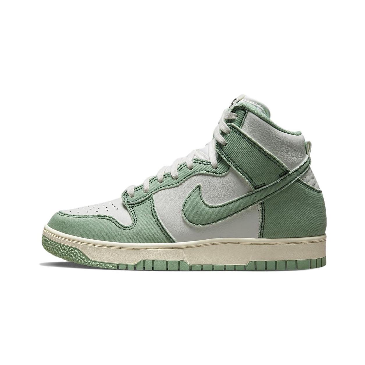 

Nike Dunk High 1985 Green Denim Women s Sneakers 37.5