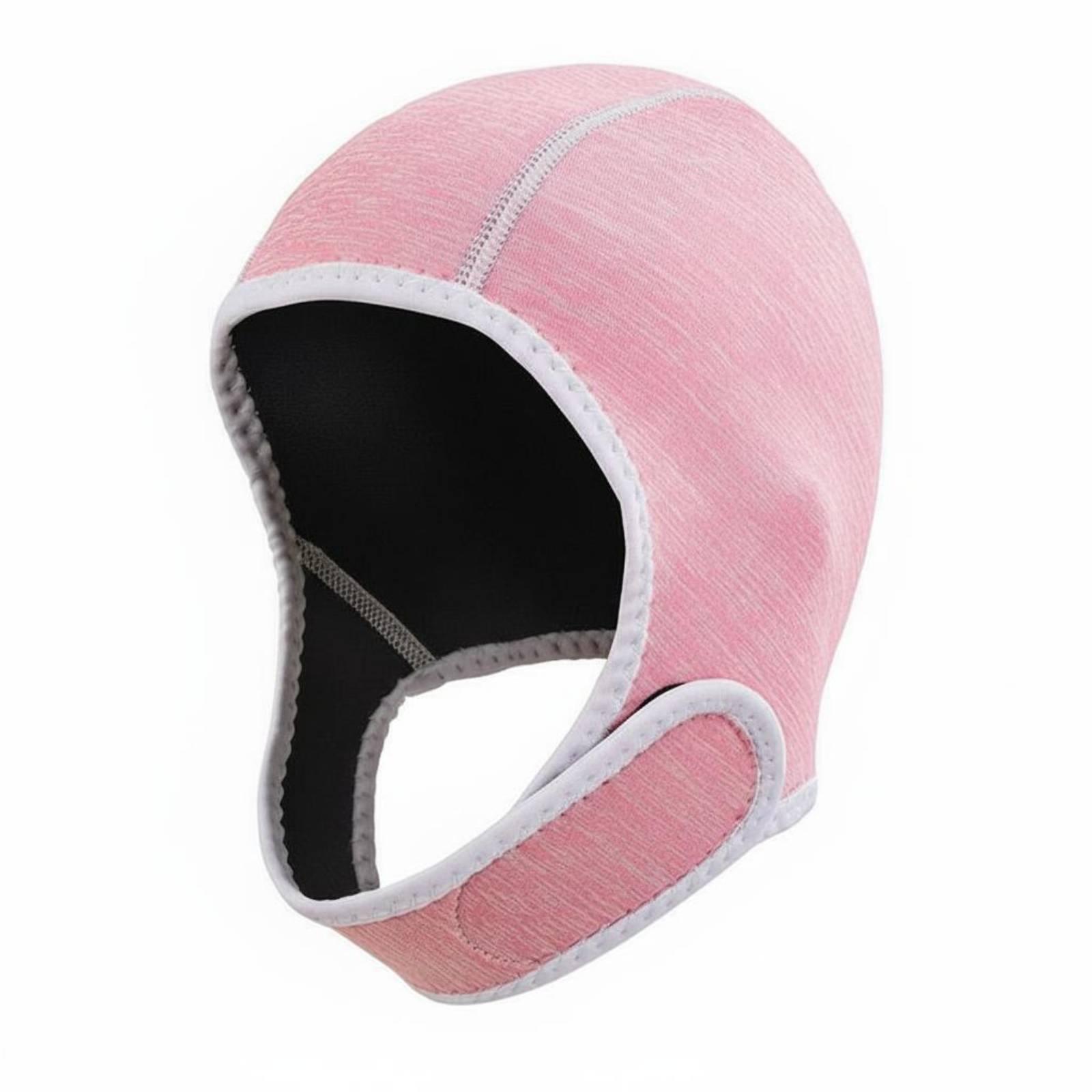 

2mm Neoprene Diving Hood for All Genders Surfing Wetsuit Hood Neoprene Surfing Head Cover Flatlock Stitching for Swimmers розовый
