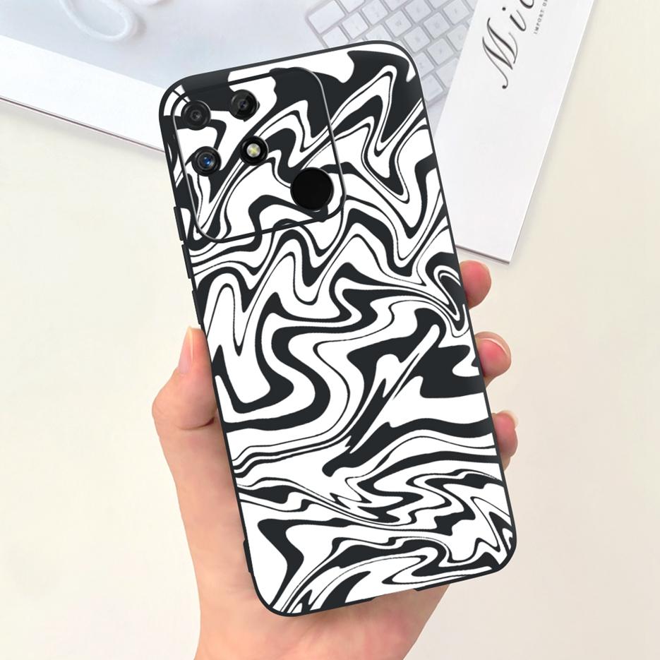 For Realme Narzo 50A Case RMX3430 Lovely Cartoon Cover Soft Silicone Phone Case For Realme Narzo 50i Narzo50A Prime Fundas Coque
