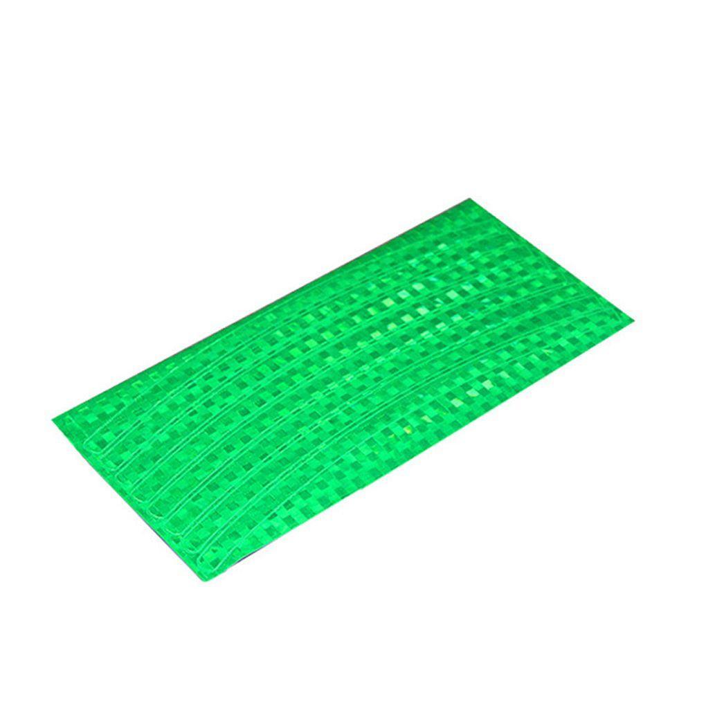 Tire Reflective Stickers Colorful Tire Reflective Bike Cycling Wheel Rim Stickers