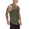 Men's Thin Summer Fitness Trackless Bottom Vest Comfortable and Cool Sweatshirt