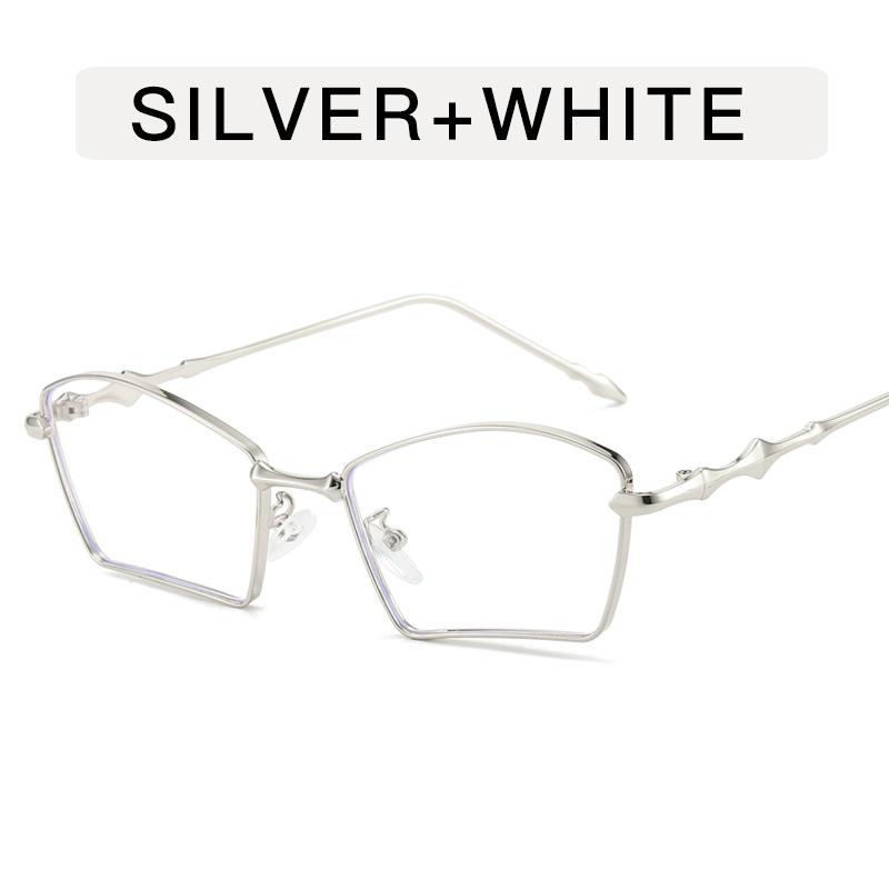 Korean Stylish Men's Sun Glasses Irregular Shape Anti-reflective Women's Sunglasses High Quality Sun Glasses Women