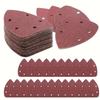 50/100pcs Self-adhesive Sandpaper Triangle Sander Sand Paper Hook Loop Sanding Sheet Abrasive Discs For Polishing