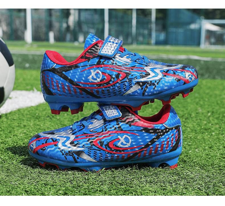 Children'S Football Shoes Men'S And Women'S Outdoor Lawn Non-Slip Football Shoes Long Nails Broken Nails Training Wear-Resistant Sneakers