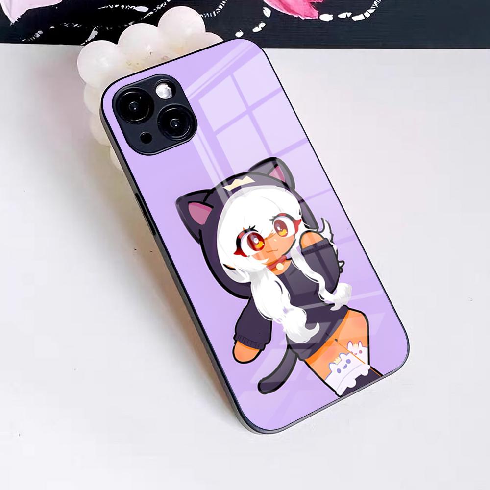 

Game A-aphmau Phone Case For IPhone 17 Pro Max 16 15 14 Pro Max 13 11 X Xs Xr 8 7Plus Glass Cover iPhone 15 Pro Max
