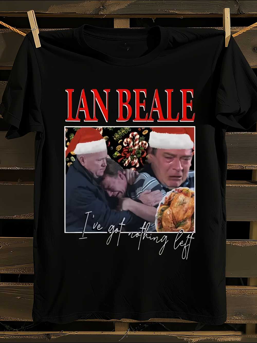Ian Beale Christmas Homage T-Shirt L