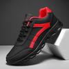 2025 Men Leather Running Sneakers Sport Shoes Lightweight Fashion Classical Mesh Breathable Casual Shoes Moccasins Sneakers