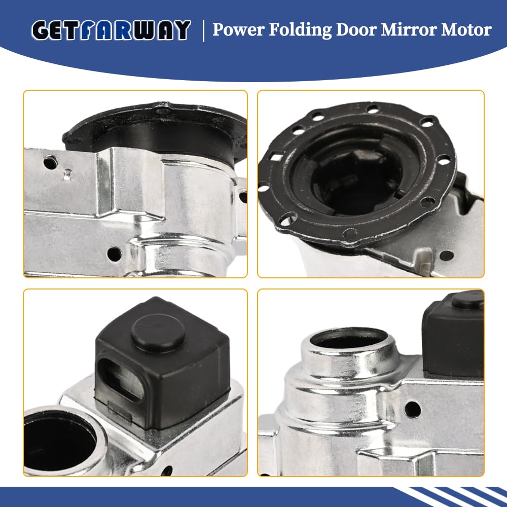 Power Folding Door Mirror Motor 20756891 GM0817558 Compatible With Chevrolet Silverado Suburban Tahoe/GMC Sierra Yukon/Cadillac Escalade 2007-2013