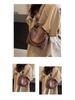 Versatile Korean High-End Bucket Bag: Spring & Autumn 2025 Wide Strap Crossbody Handbag for Women