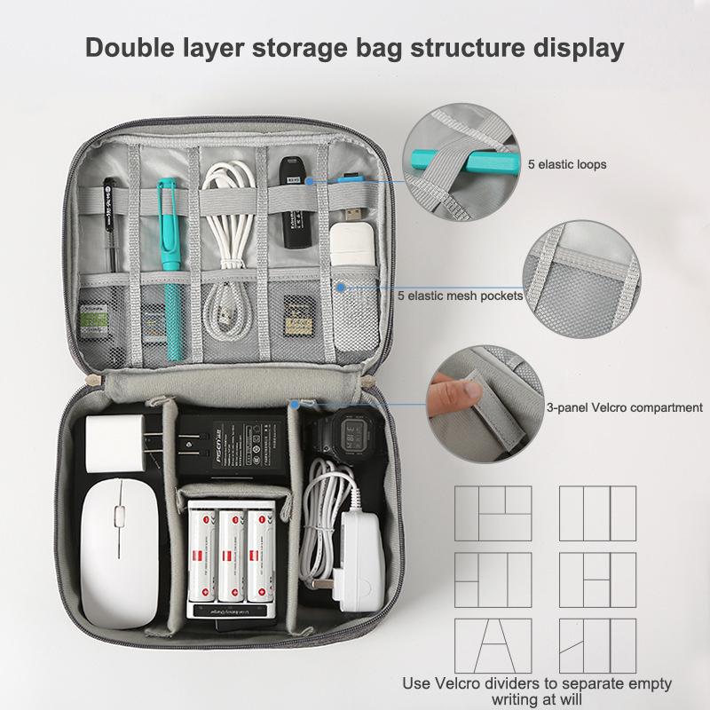 1 Pezzo Borsa Custodia per Tagliacapelli da Barbiere Antipolvere Oxford Organizer per Strumenti da Taglio Capelli Custodia da Trasporto per Casa Salone Viaggio Barbers