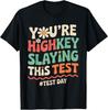 Test Day You're Highkey Slaying This Test Teacher T-Shirt Unisex T-Shirt Unisex T-Shirt