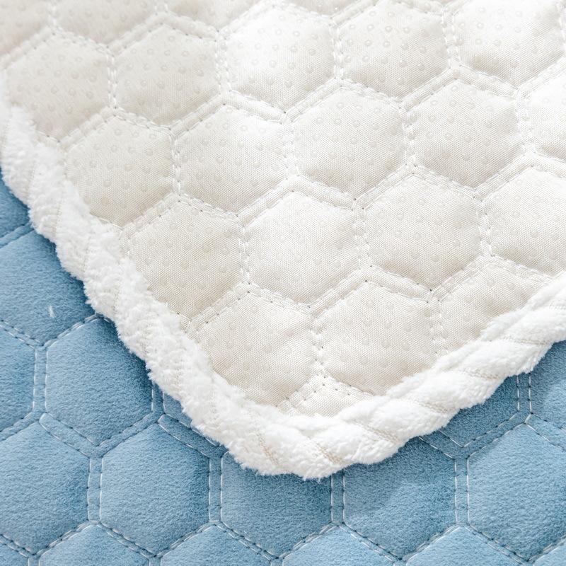 French Cream Wind Sofa Cushion Universal In All Seasons  New Leather Sofa Cover Backrest Cover Cloth Towel Non-Slip Seat Cushion