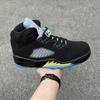 Men Women Basketball Shoes Low Top Synthetic Leather Breathable Outdoor Court Sneakers AJ5 Style