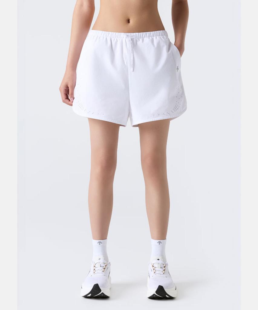 Descente Women'S Running 3-Inch Shorts White Sr322Rhp72