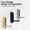 4pcs Zinc Alloy Wall Hook With Rotation And Fold Alloy Easy Installation For Home Storage Hooks Wall
