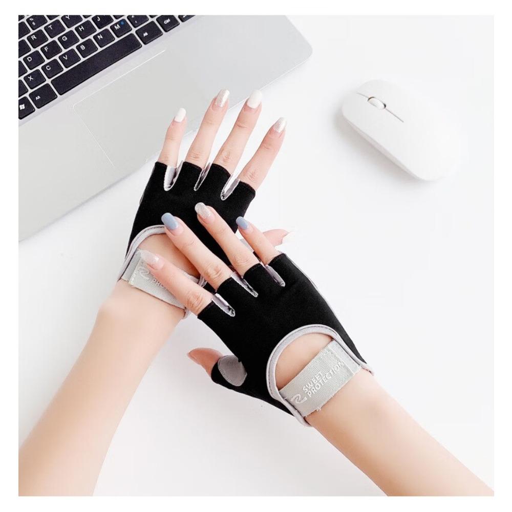 

Men s and women s fitness gloves outdoor sports weightlifting dumbbells S чёрный