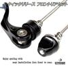 Rinda Quick Release Lever Set of 2 and for Tires and Road and Black (Front Rear) Hubs, Bikes, MTBs, Bicycles,