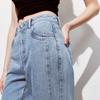 ONLY Women's High-Waist Loose Straight-Leg Denim Jeans