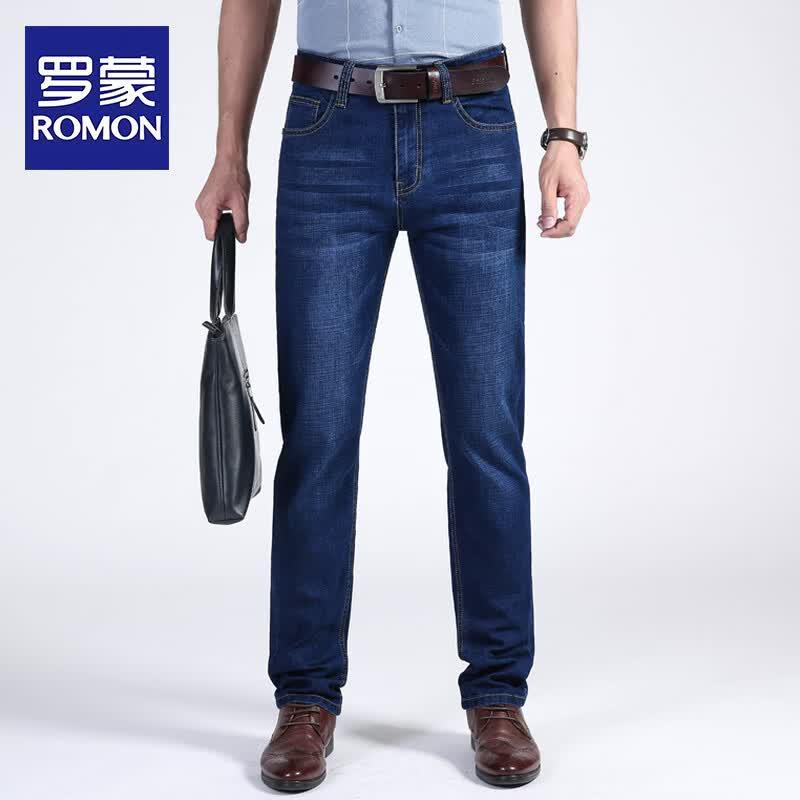 Мужские прямые свободные джинсы ROMON 31